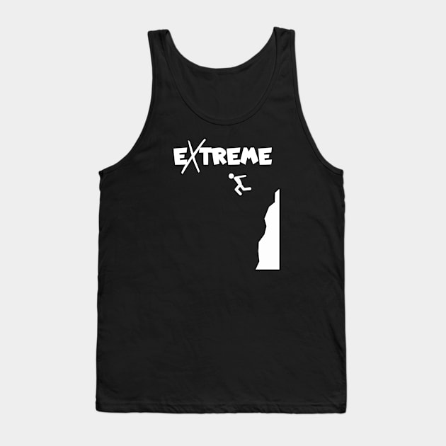 Cliff jumping extreme Tank Top by maxcode